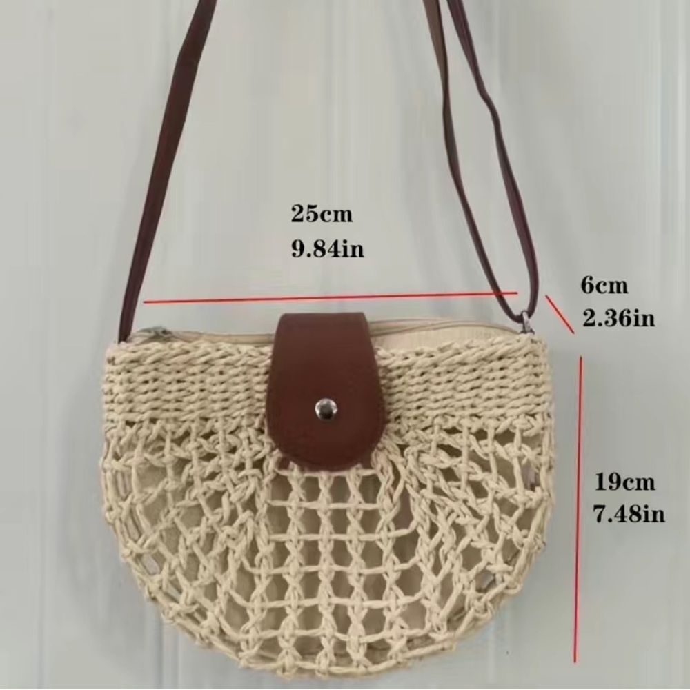 Straw Braided Bag - Picture 6 of 6